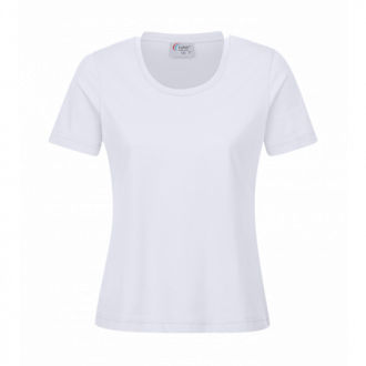 Damen Rundhals T-Shirt Workwear