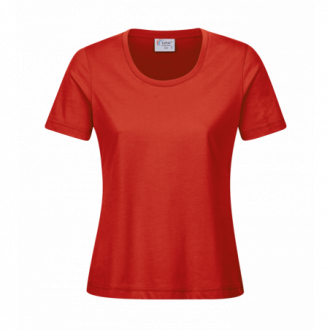 Damen Rundhals T-Shirt Workwear