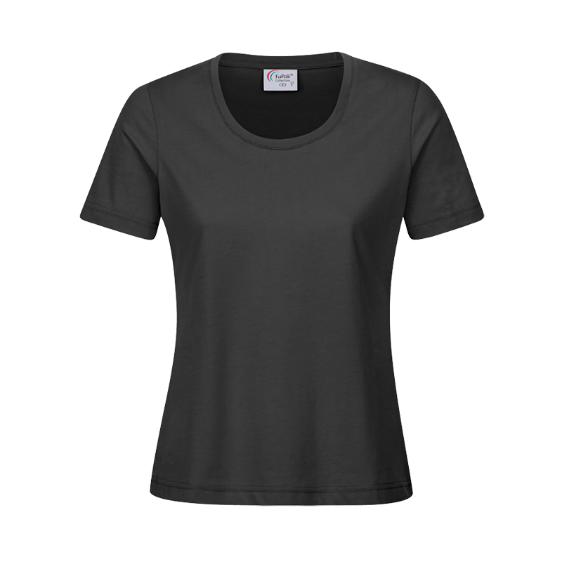 Damen Rundhals T-Shirt Workwear