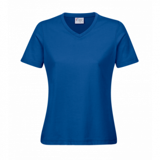 Damen V-Ausschnitt T-Shirt Workwear
