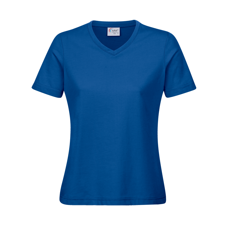 Damen V-Ausschnitt T-Shirt Workwear