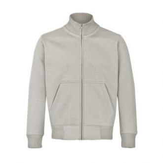 Stehkragen-Sweat-Jacke