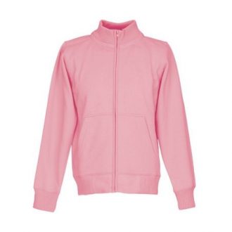 Stehkragen-Sweat-Jacke