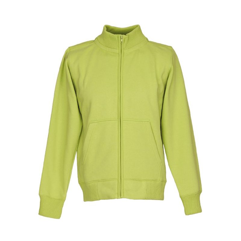 Stehkragen-Sweat-Jacke