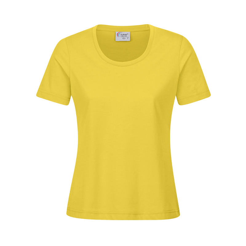Damen Rundhals T-Shirt Workwear