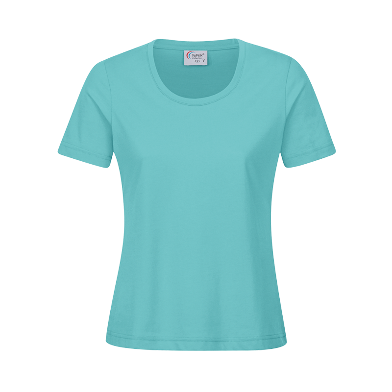 Damen Rundhals T-Shirt Workwear