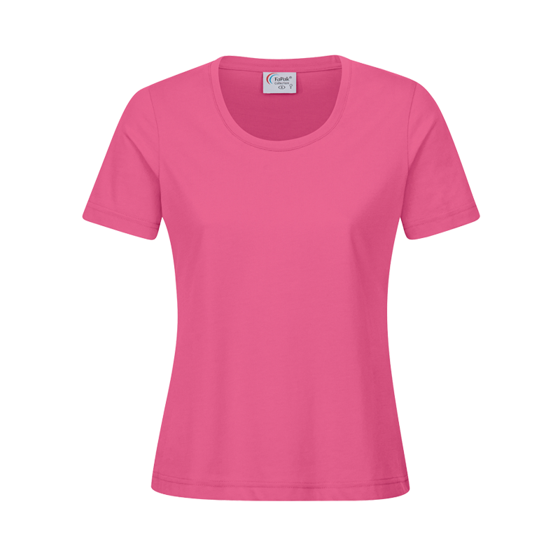 Damen Rundhals T-Shirt Workwear